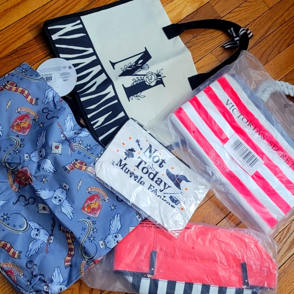 NWT misc tote bags